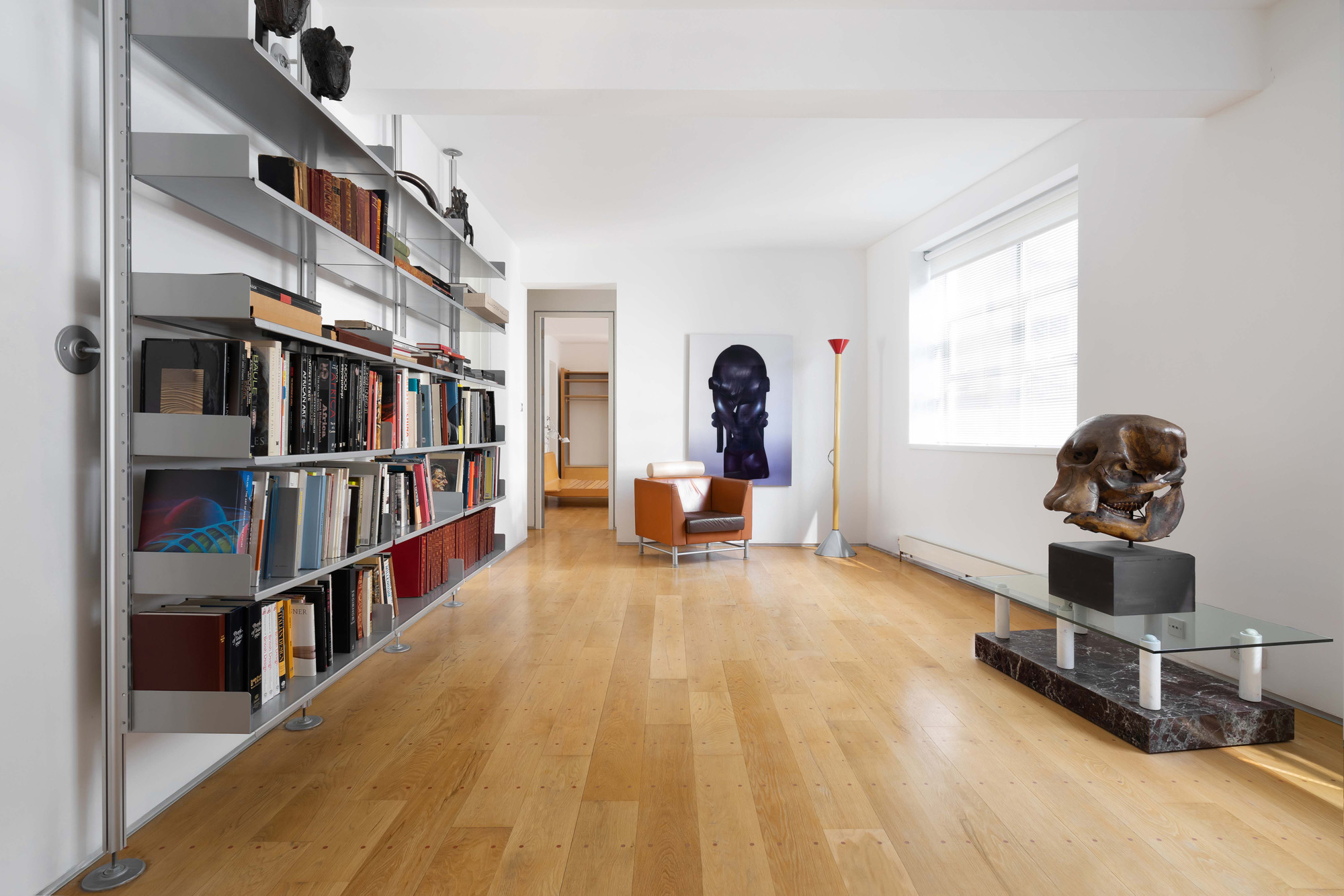 For Sale: Powis Mews Notting Hill W11 contemporary reception room with blonde wood floors