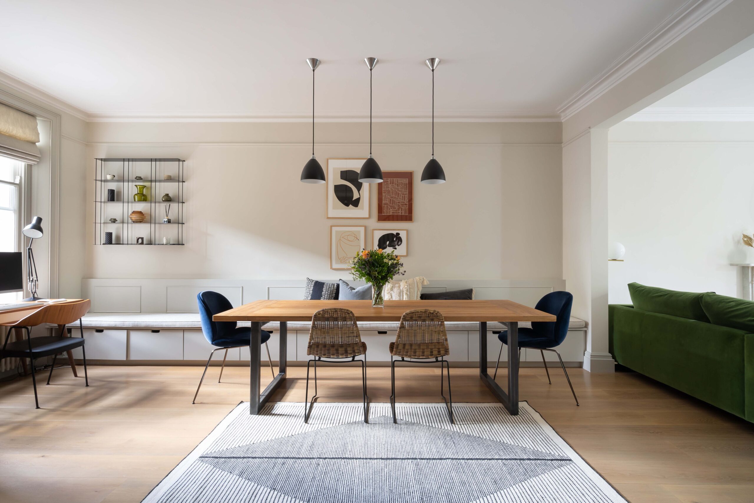 For Sale: Linden Gardens Notting Hill W11 De Rosee Sa dining room