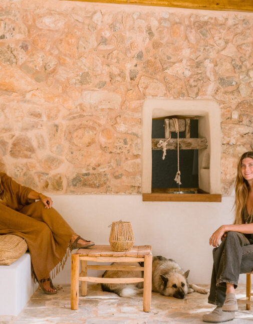 Dolores and Maxine in Can Terra